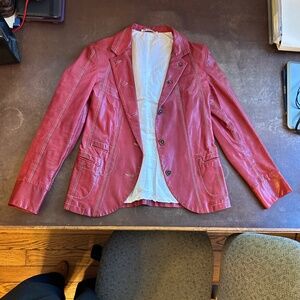 Jil Sander vintage leather jacket